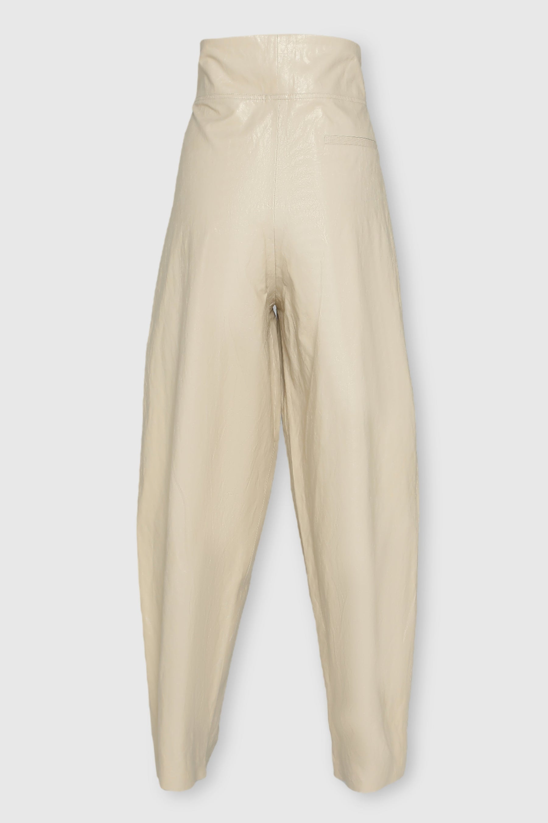 VEGAN LEATHER PARACHUTE PANTS