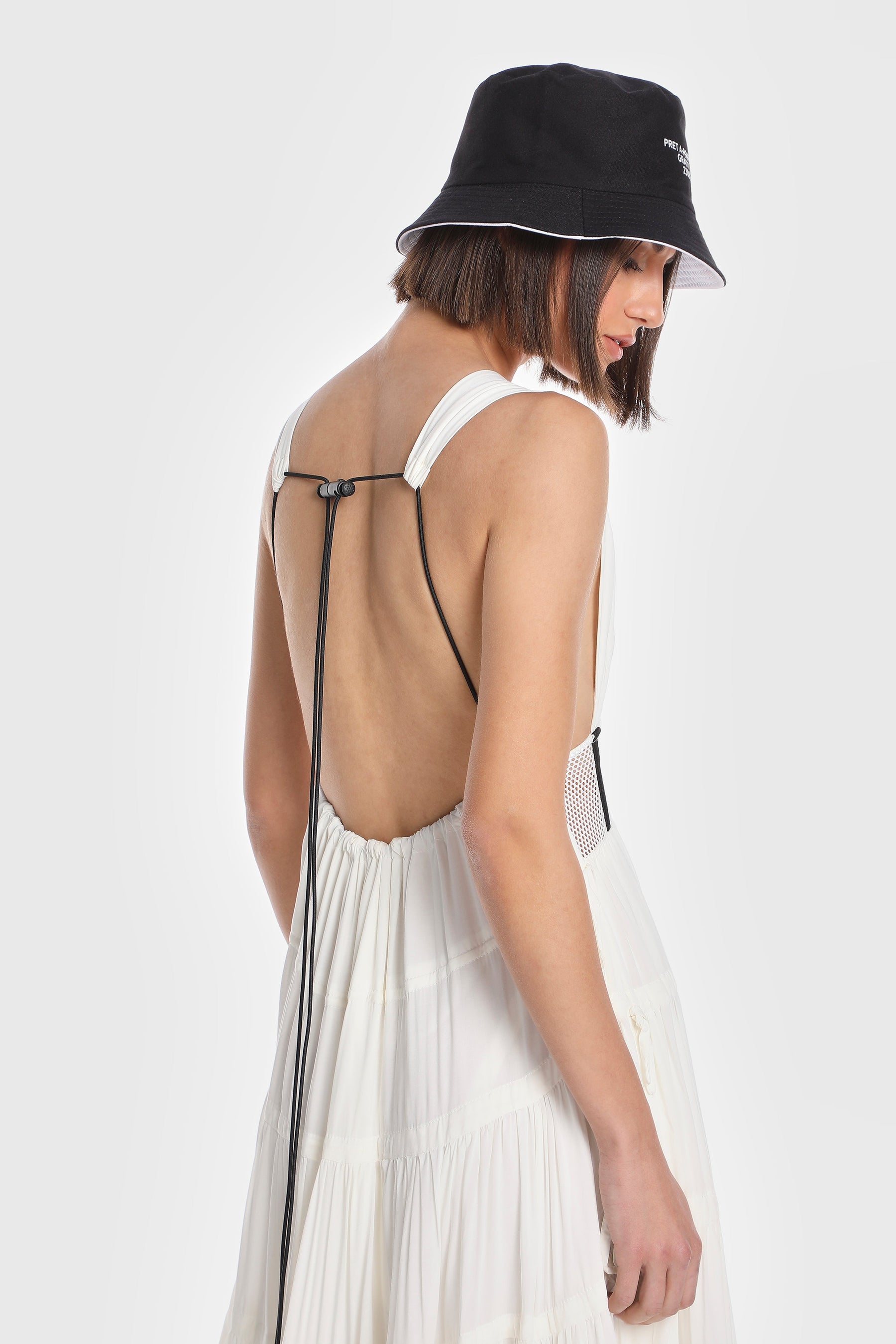 ELENI HALF CORSET DRESS