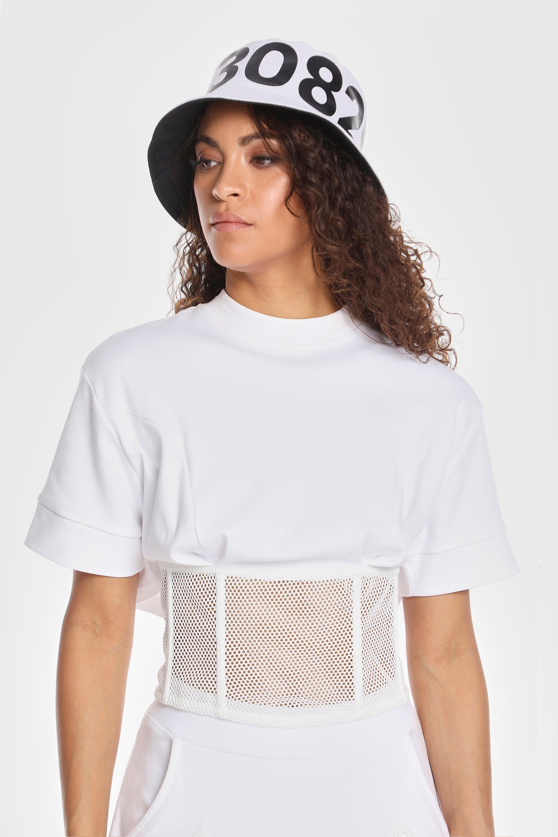 MESH CORSET TEE