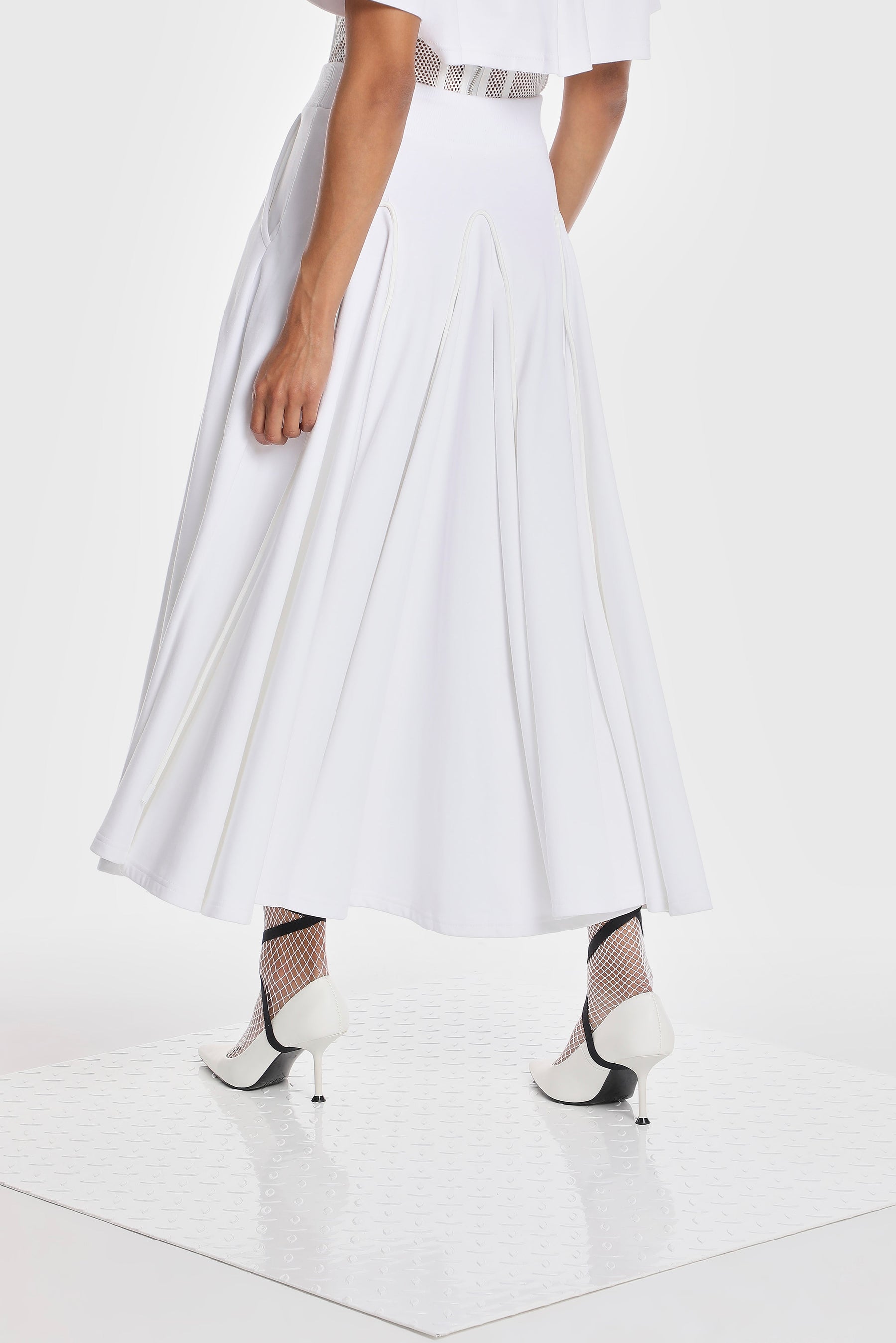 OUTLINE GODET SKIRT