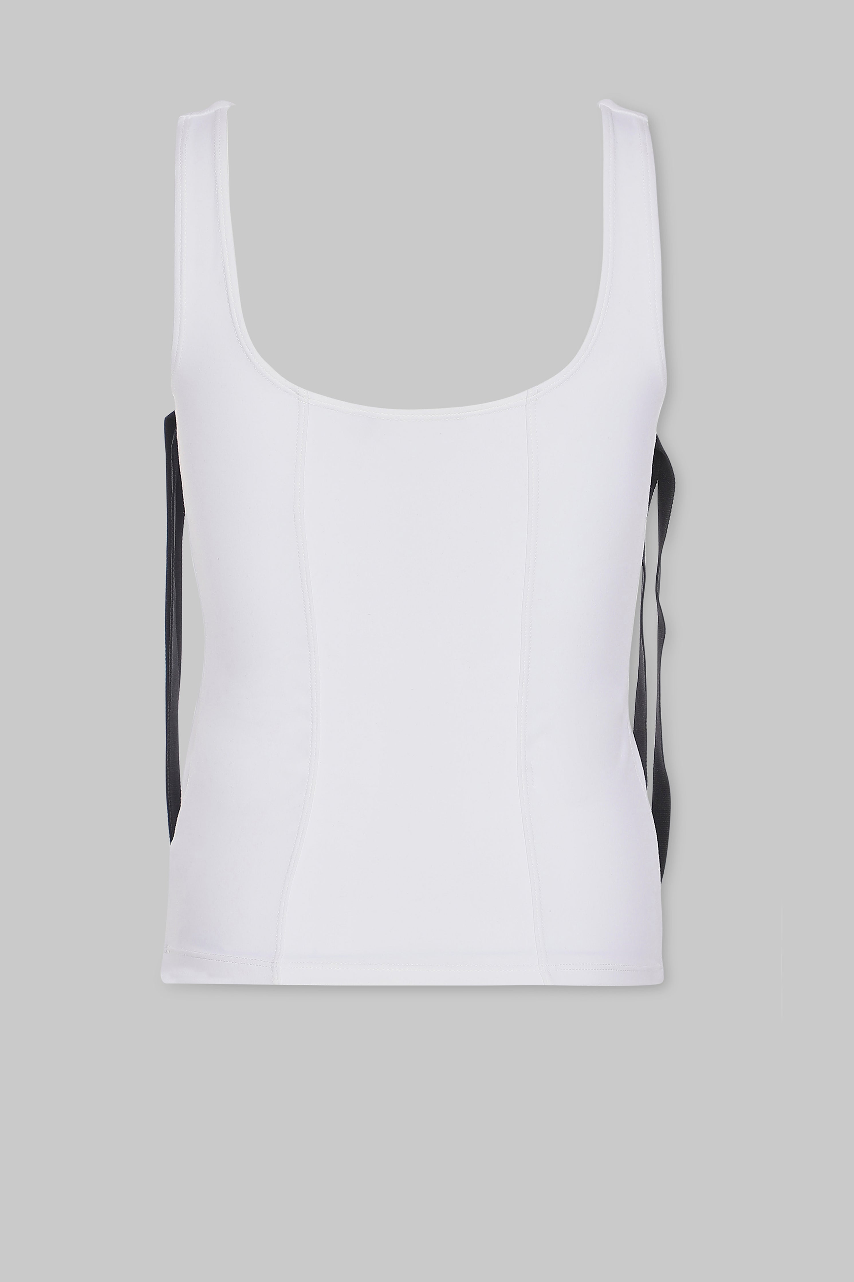 FAUX CORSET TANK W/ BRA LINES
