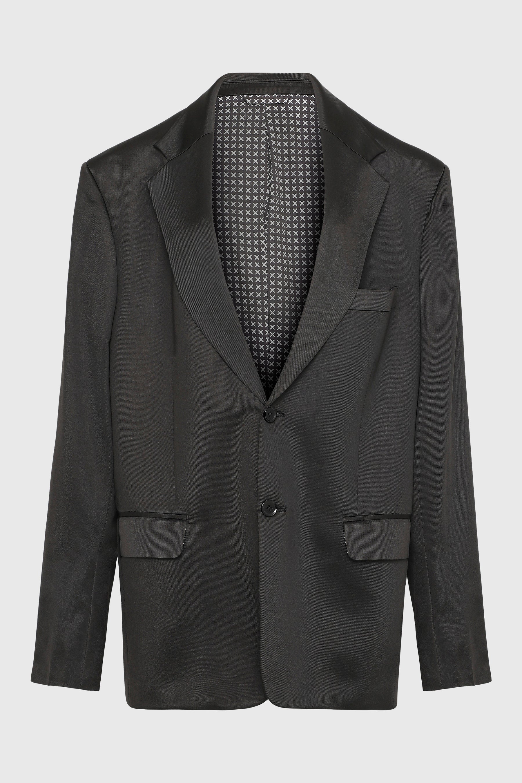 WHAT ARE YOU NOT SILK BLAZER