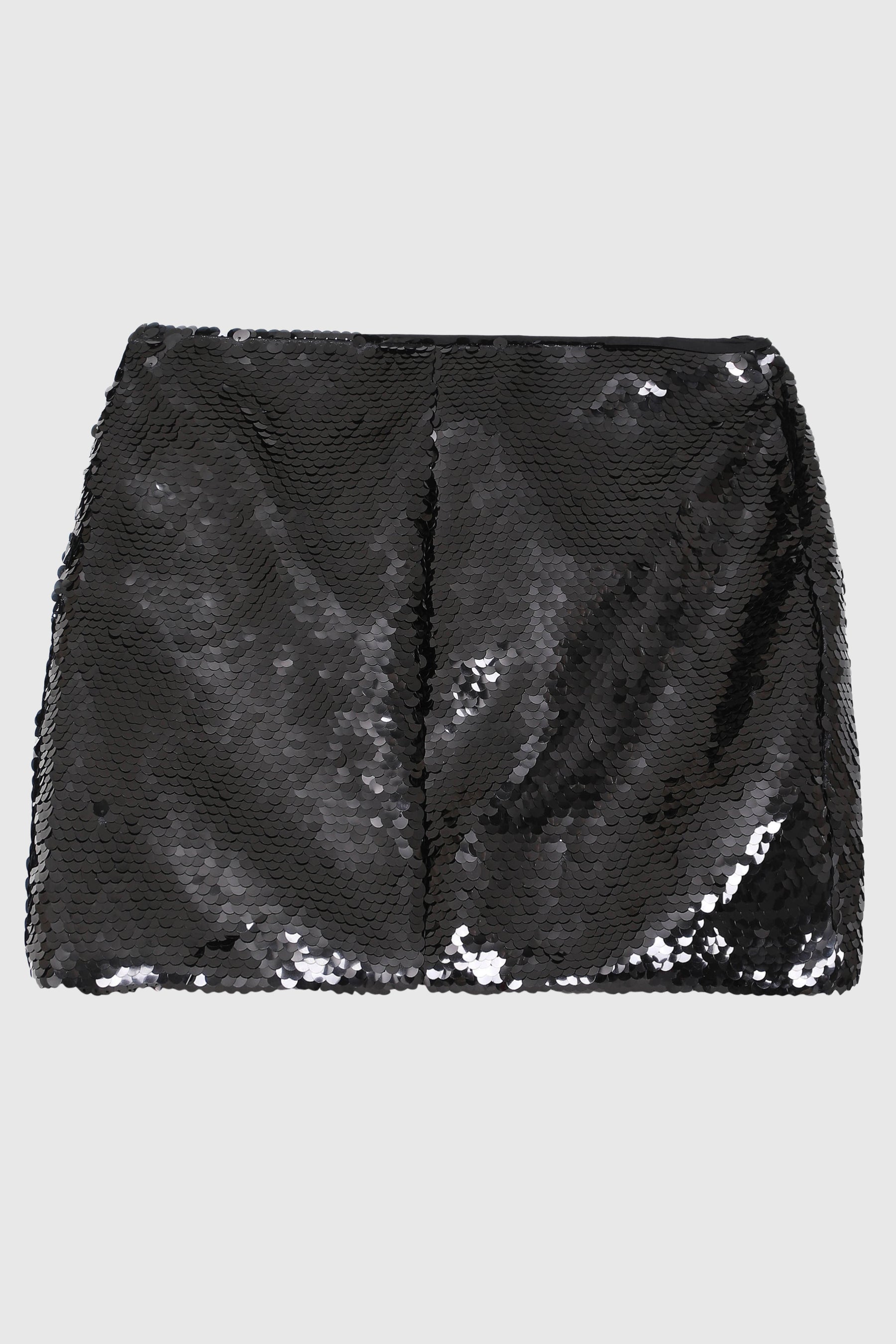SEOUL SEQUIN SLANTED MINI SKIRT