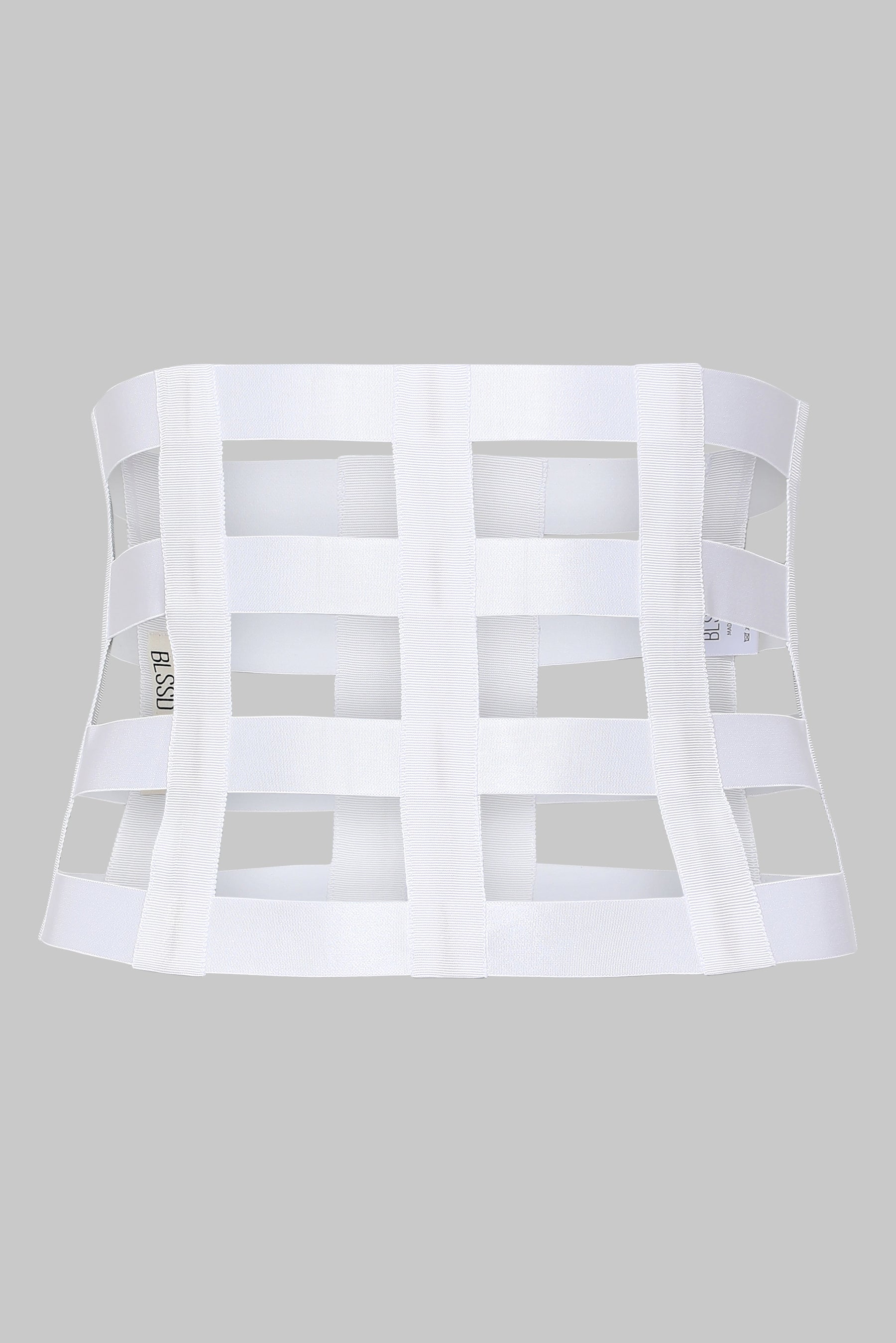 SQUARE GRID CORSET BELT