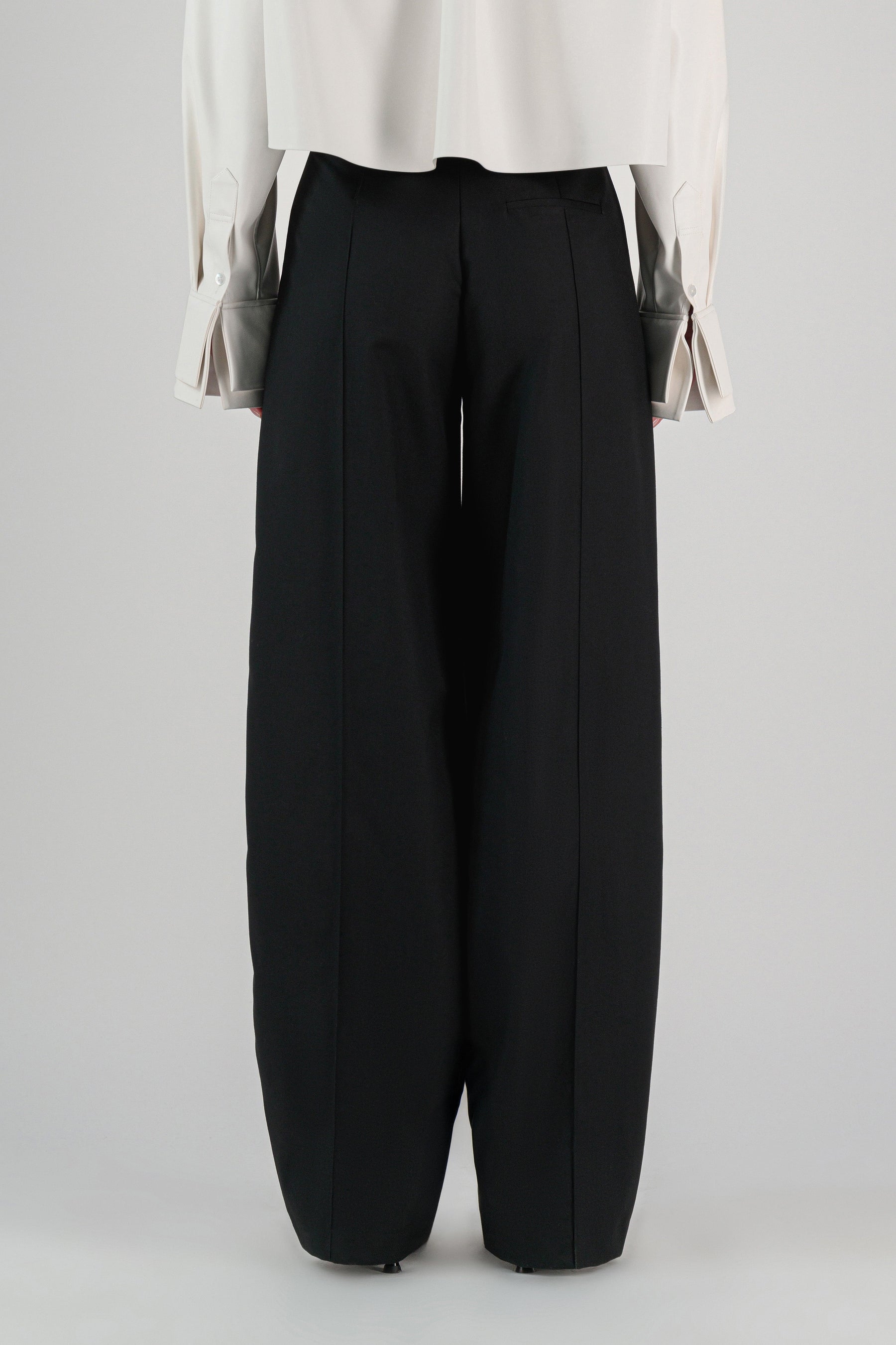 DRAWSTRING HEM PANTS