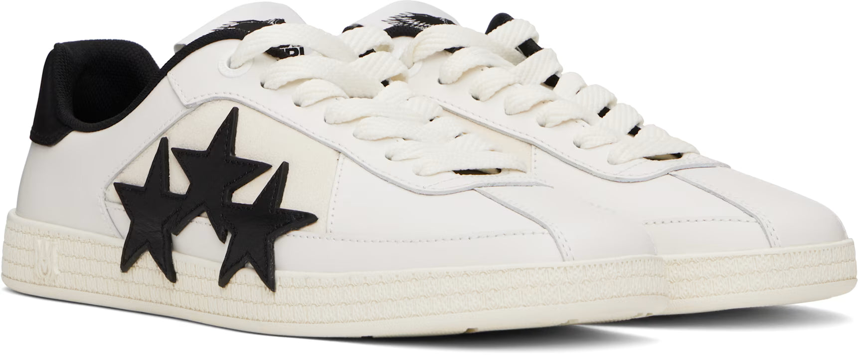 Amiri Women White & Black Pacific Sneakers