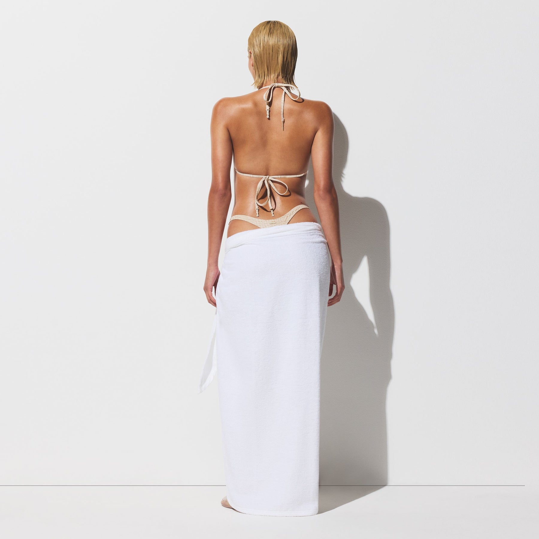TERRY COVER-UPS SARONG | SNOW