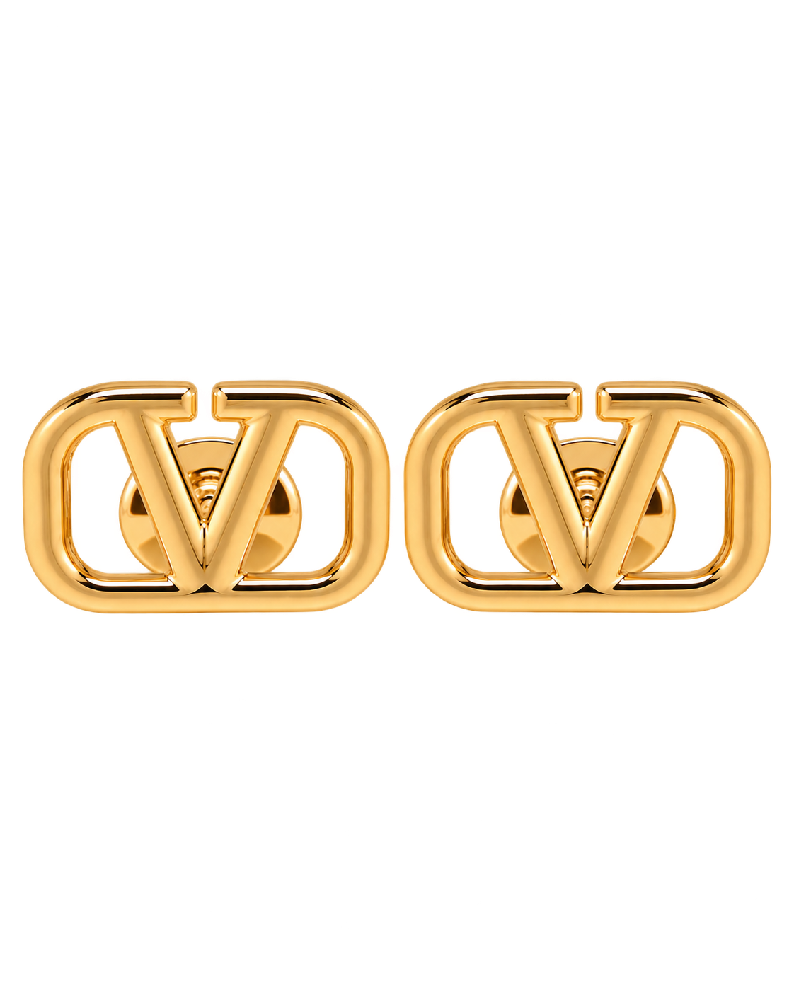 V Logo Earring