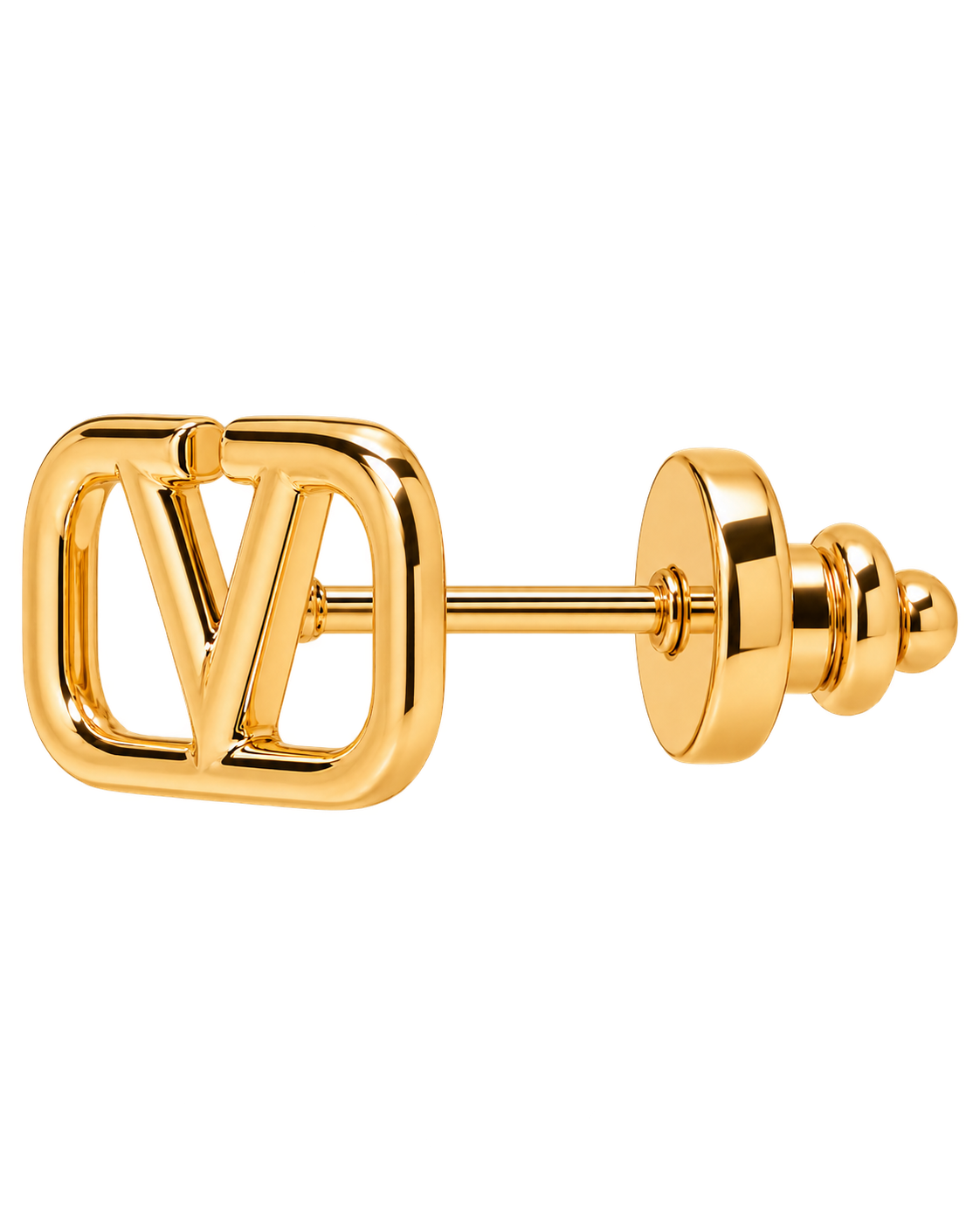 V Logo Earring
