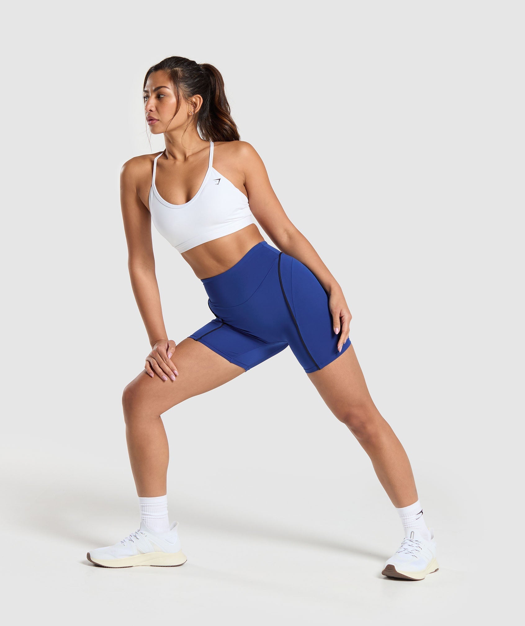 Gymshark Contour Shorts - Wave Blue/Black