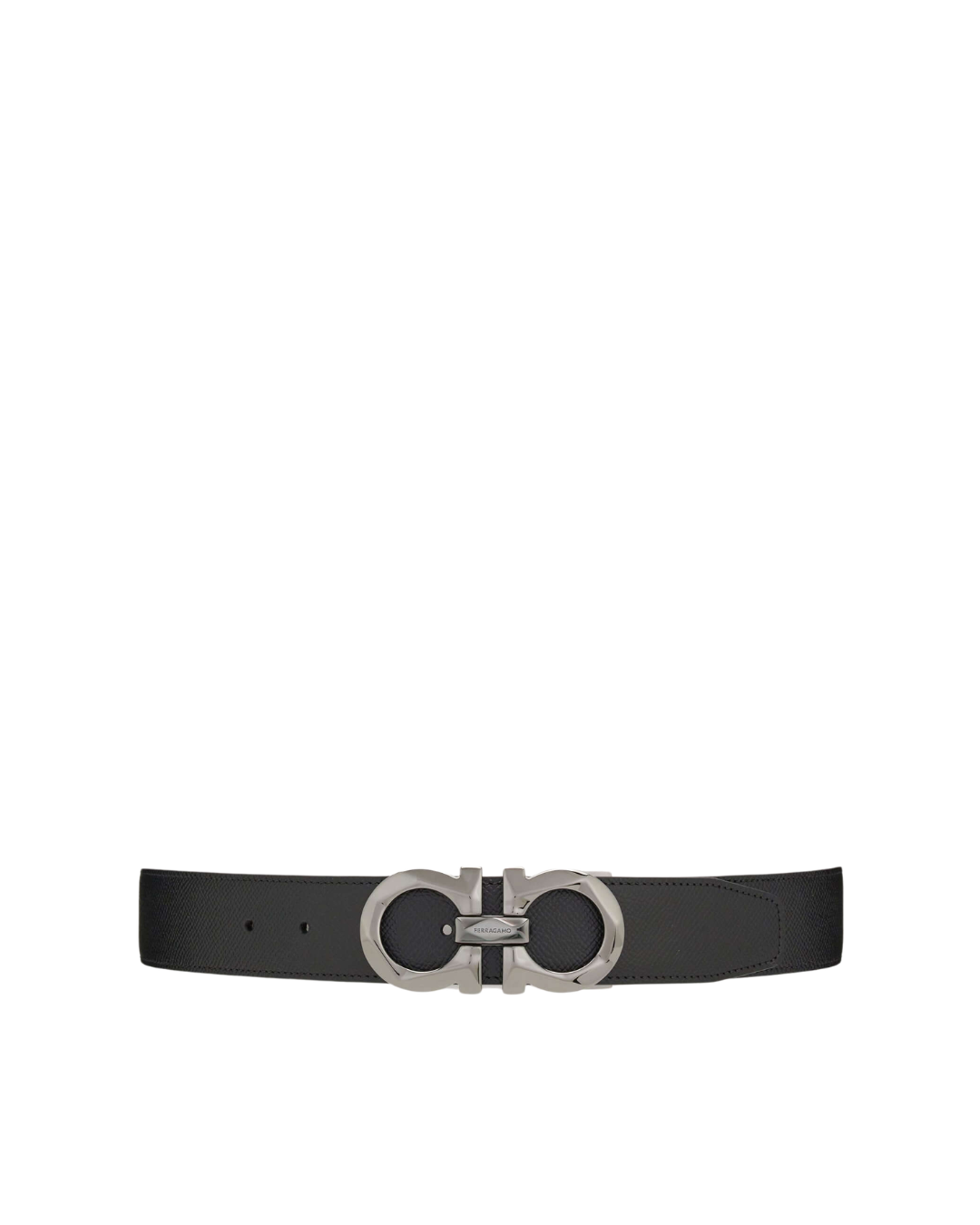 Reversible and adjustable Gancini belt