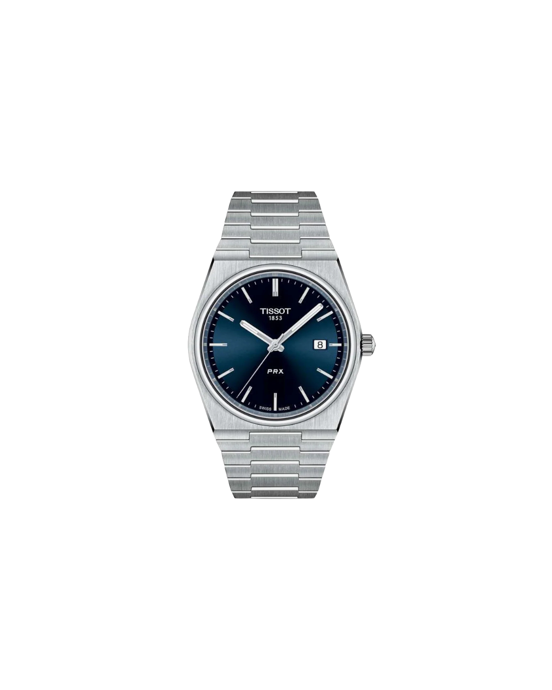 Tissot PRX Men's Blue Dial Analog Stainless Steel Watch