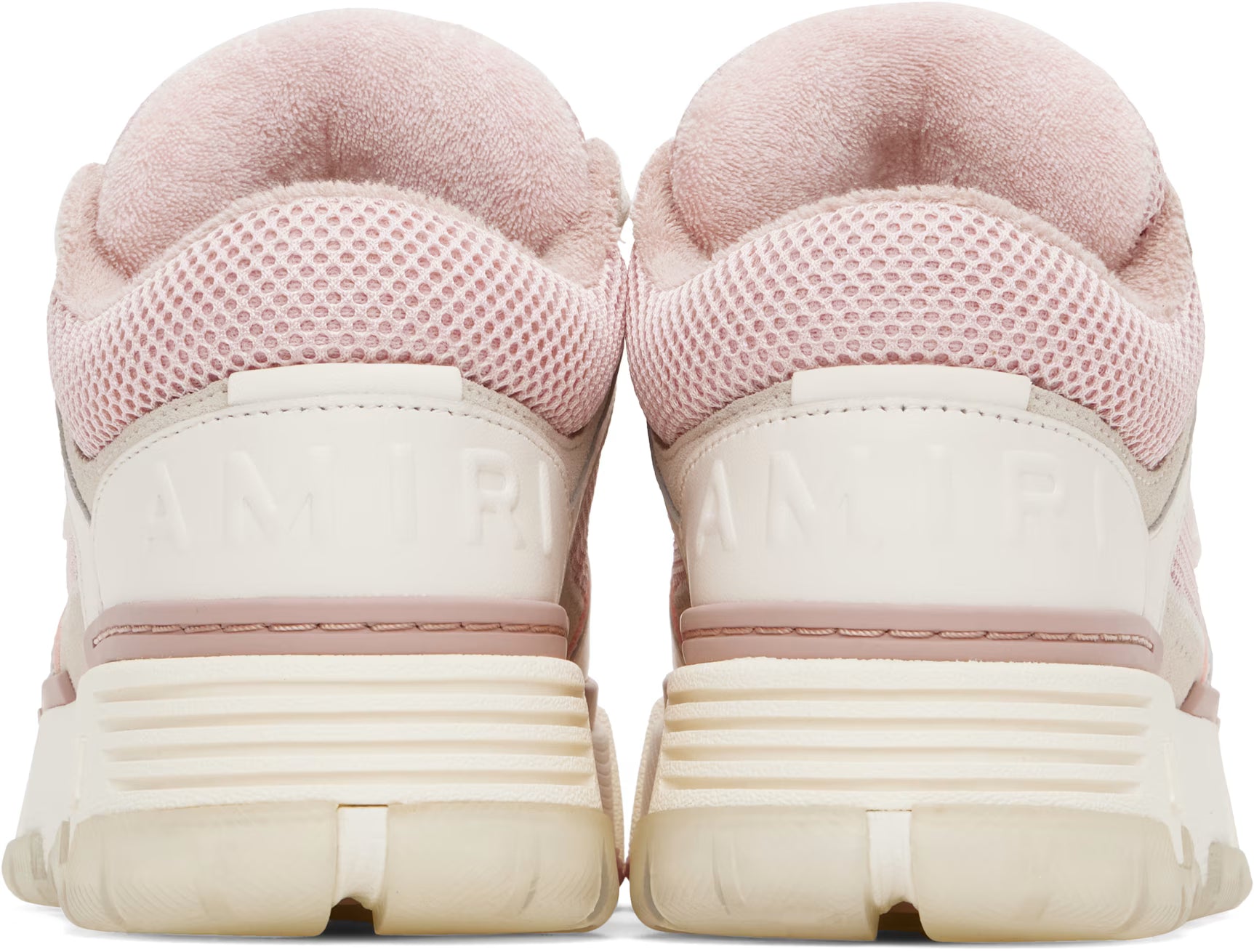 AMIRI White & Pink MA-1 Sneakers