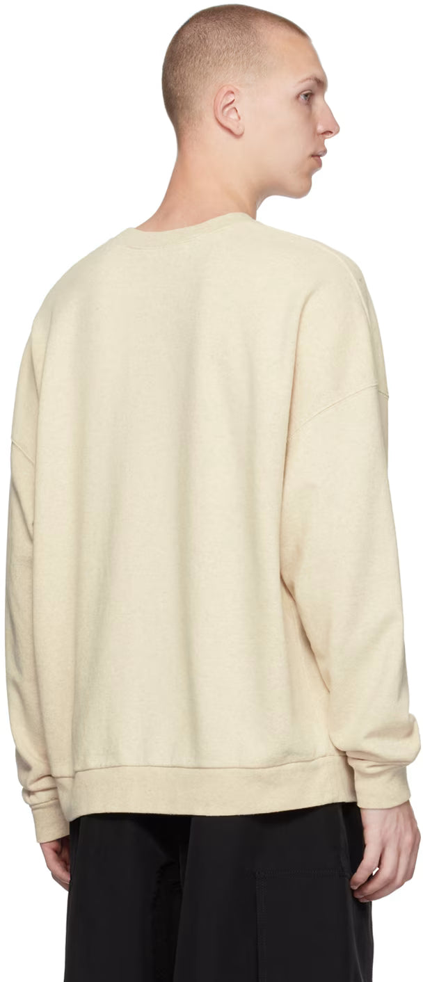 Beige Monogram Sweatshirt
