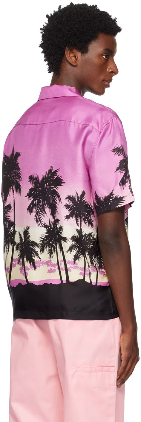 Purple & Black Sunset Shirt
