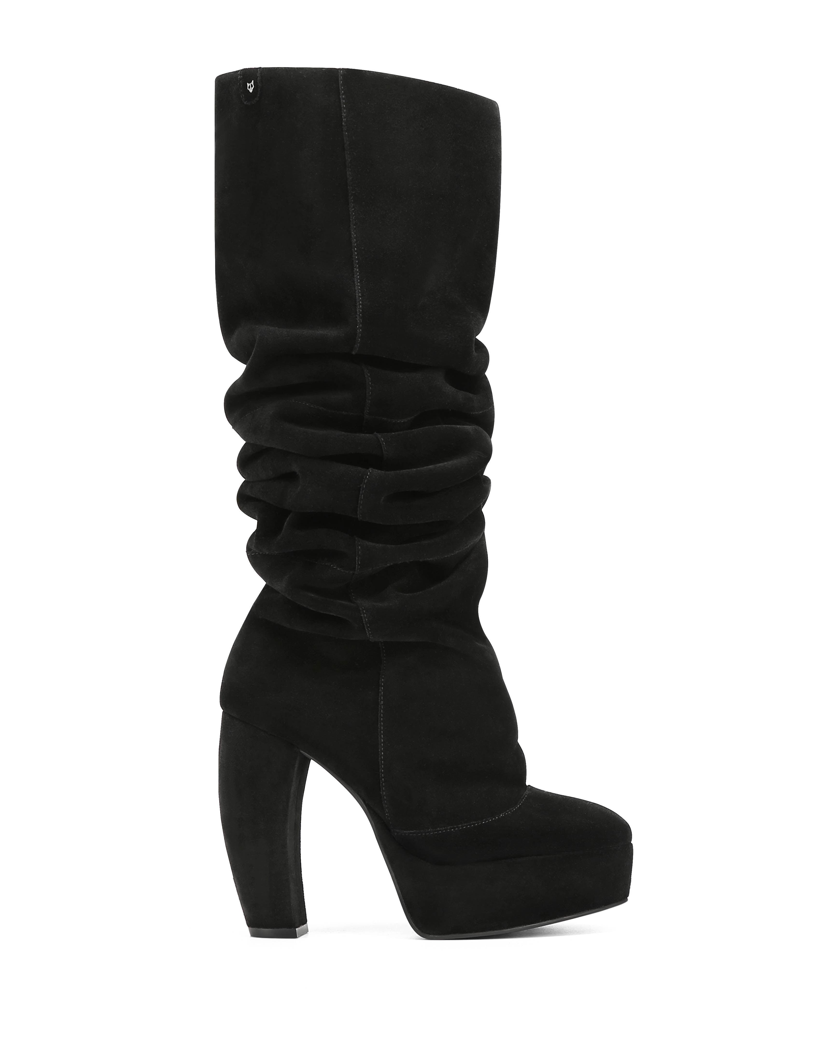 Dallas Black Suede