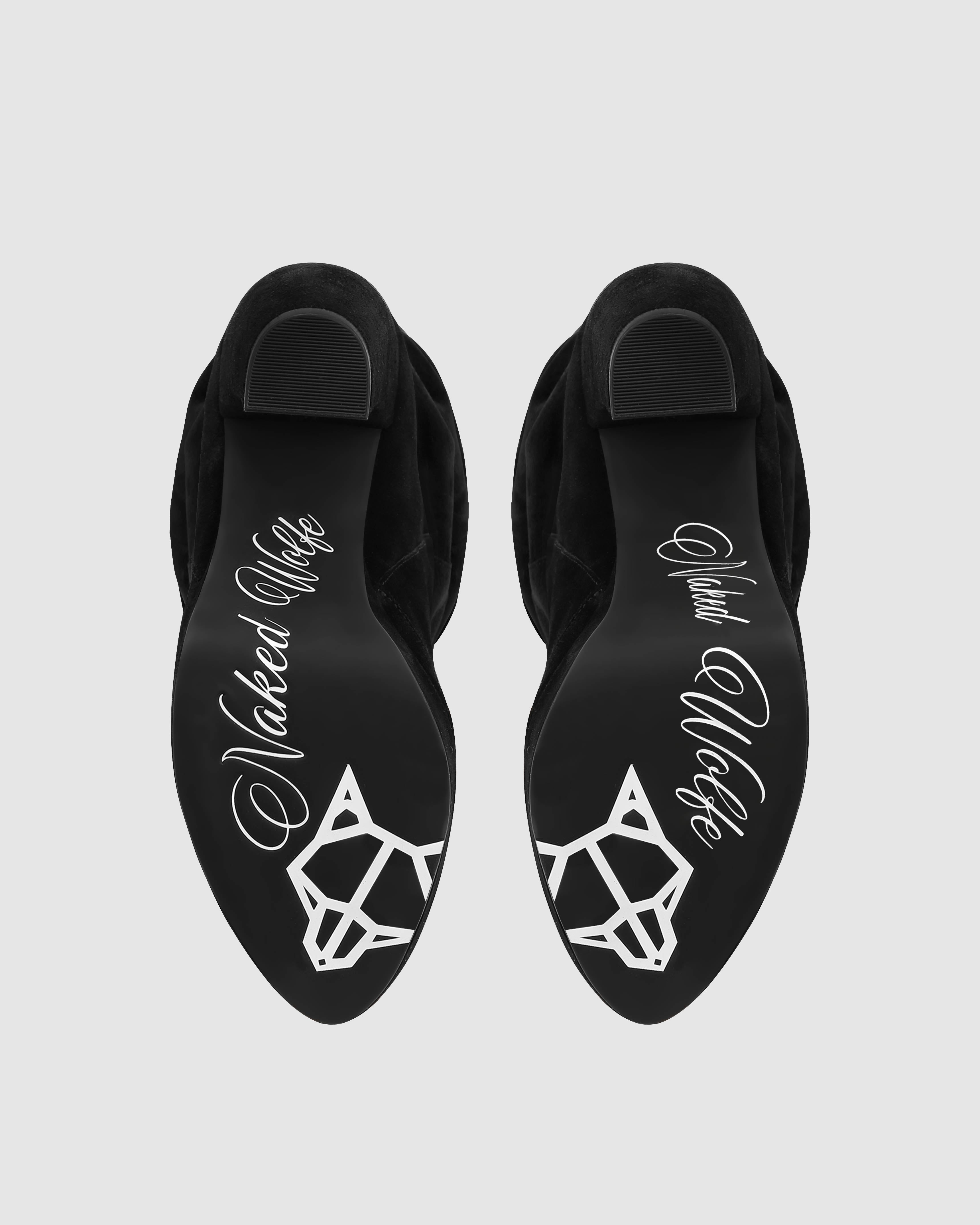 Dallas Black Suede