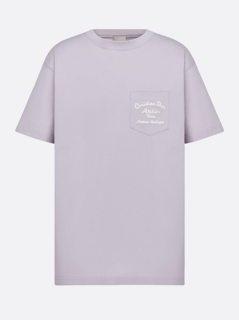 DIOR ATELIER TEE MAUVE
