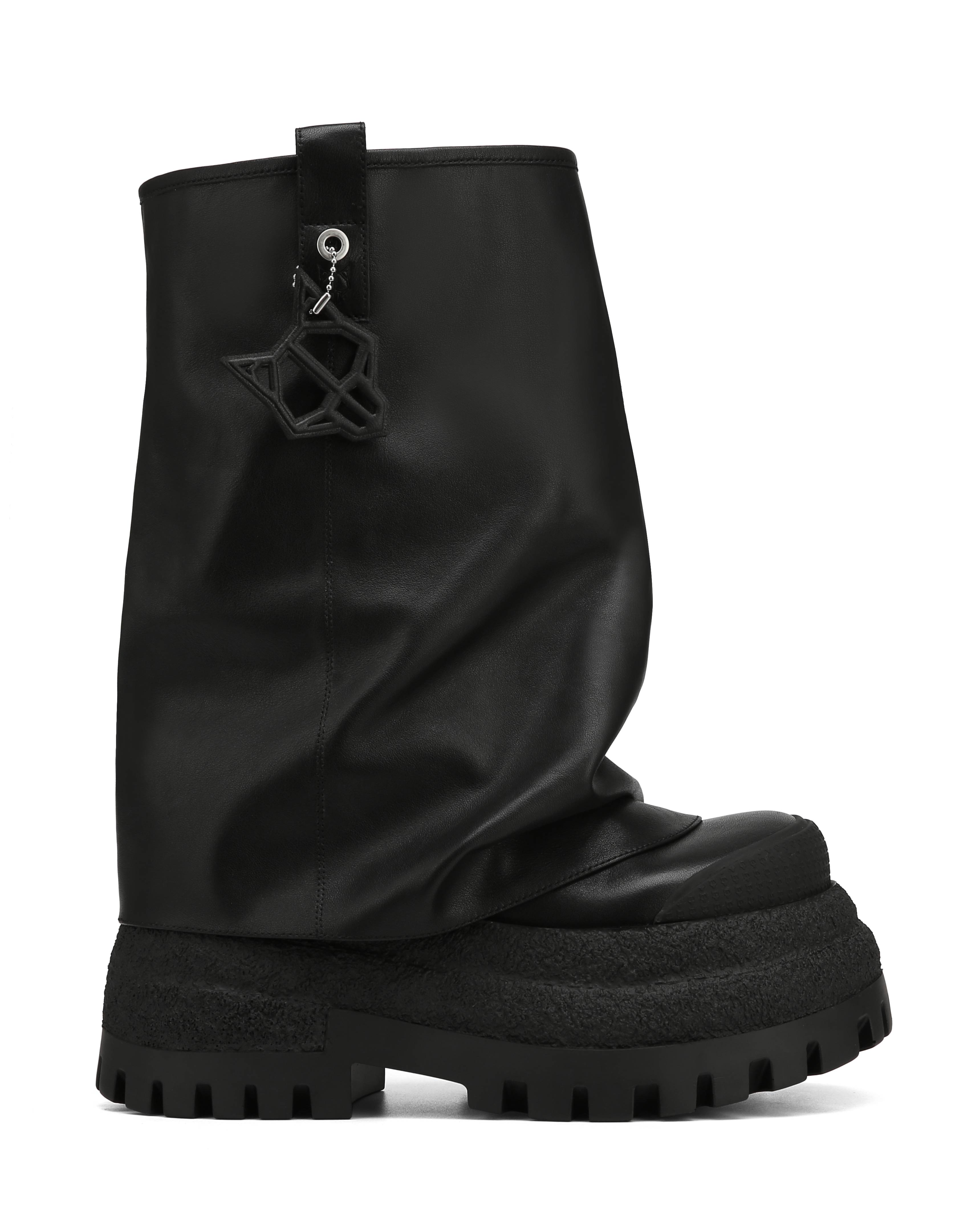 Disturb Black Leather