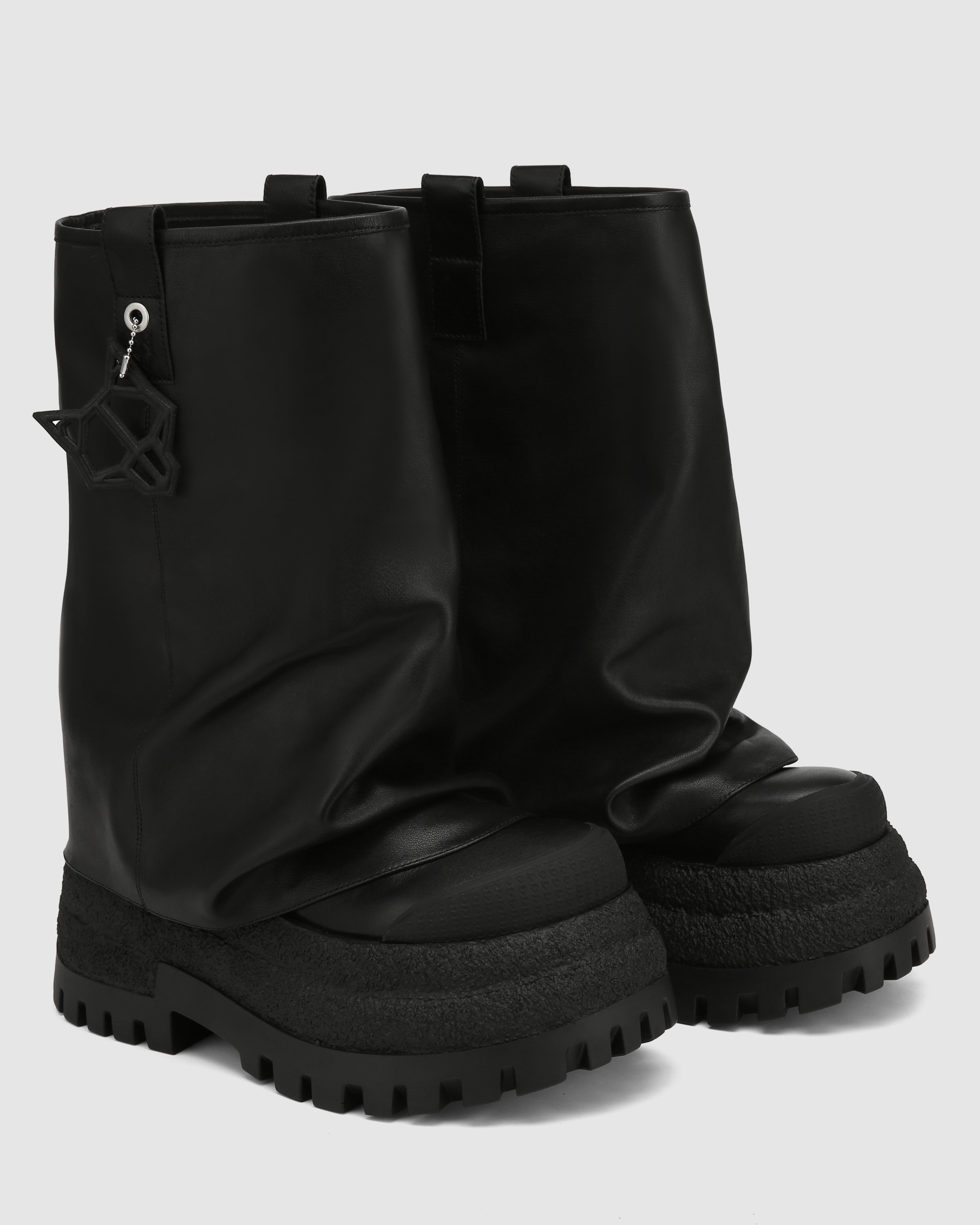 Disturb Black Leather