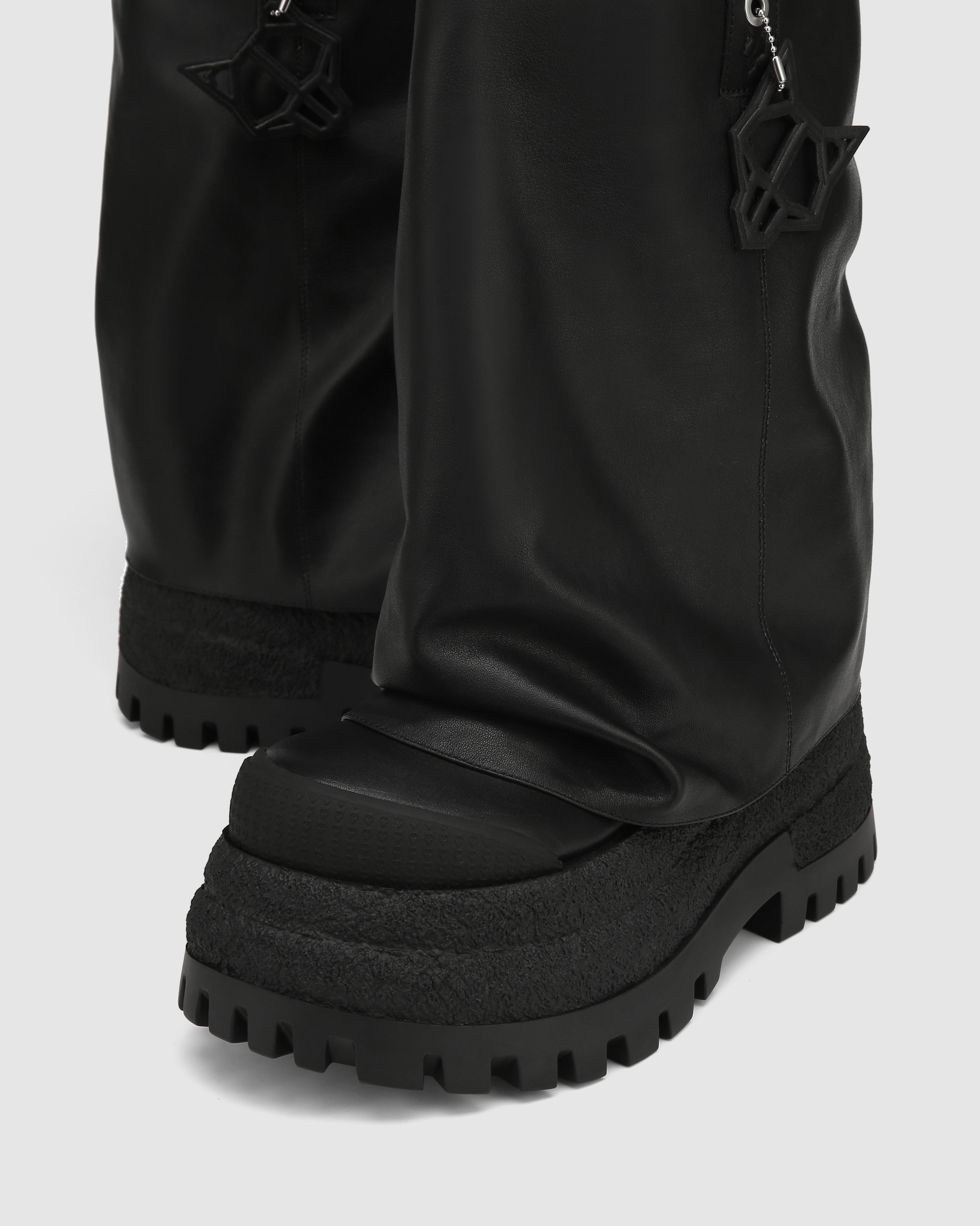 Disturb Black Leather