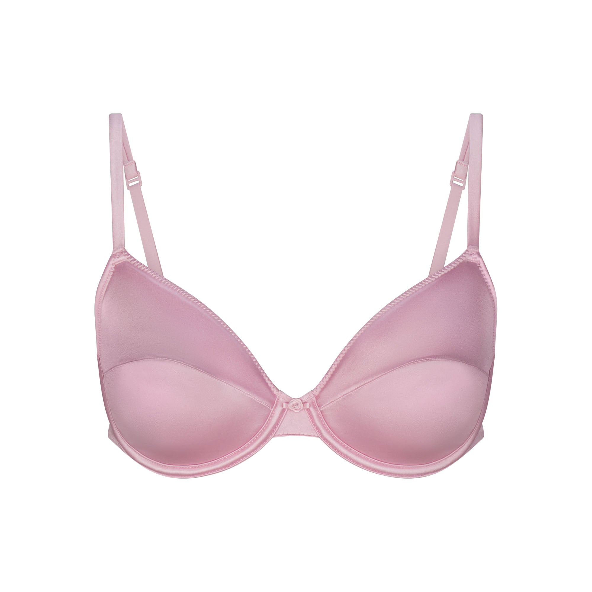 Stretch Satin Vintage Demi Bra