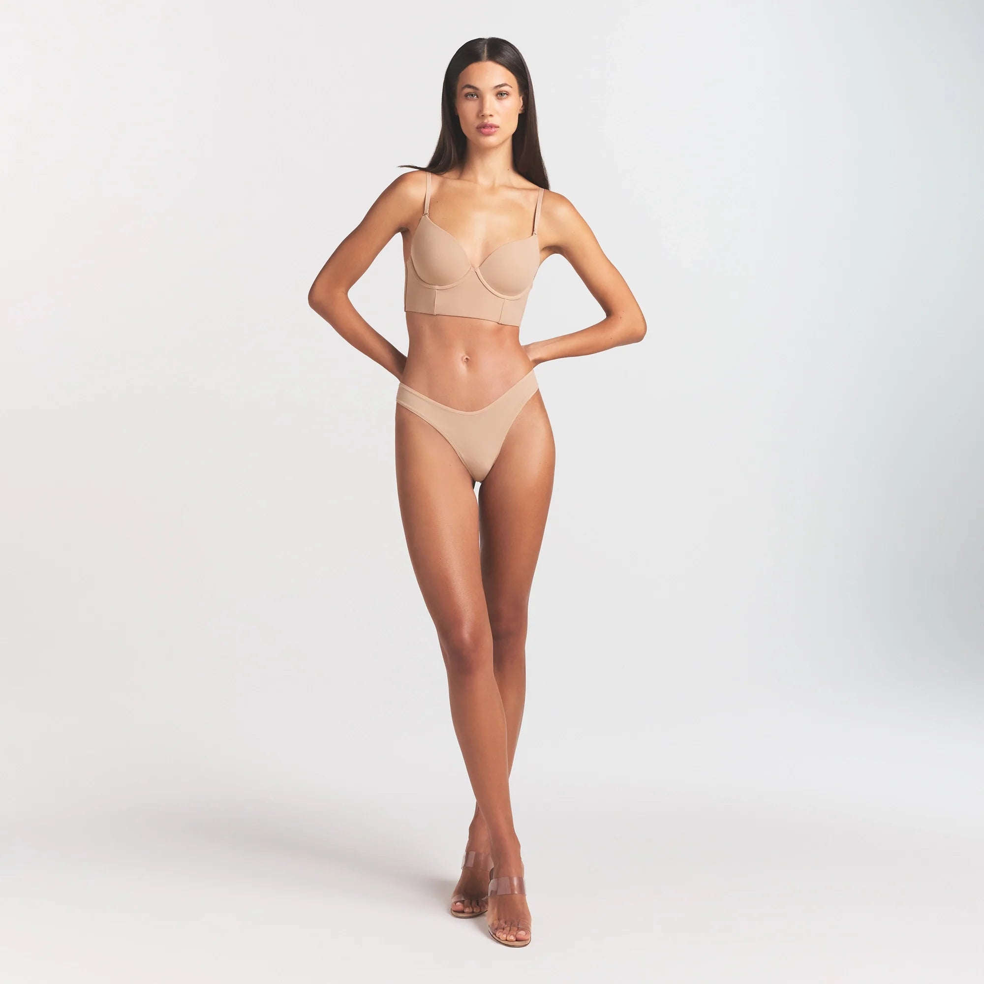 Fits Everybody Low Back Longline Bra