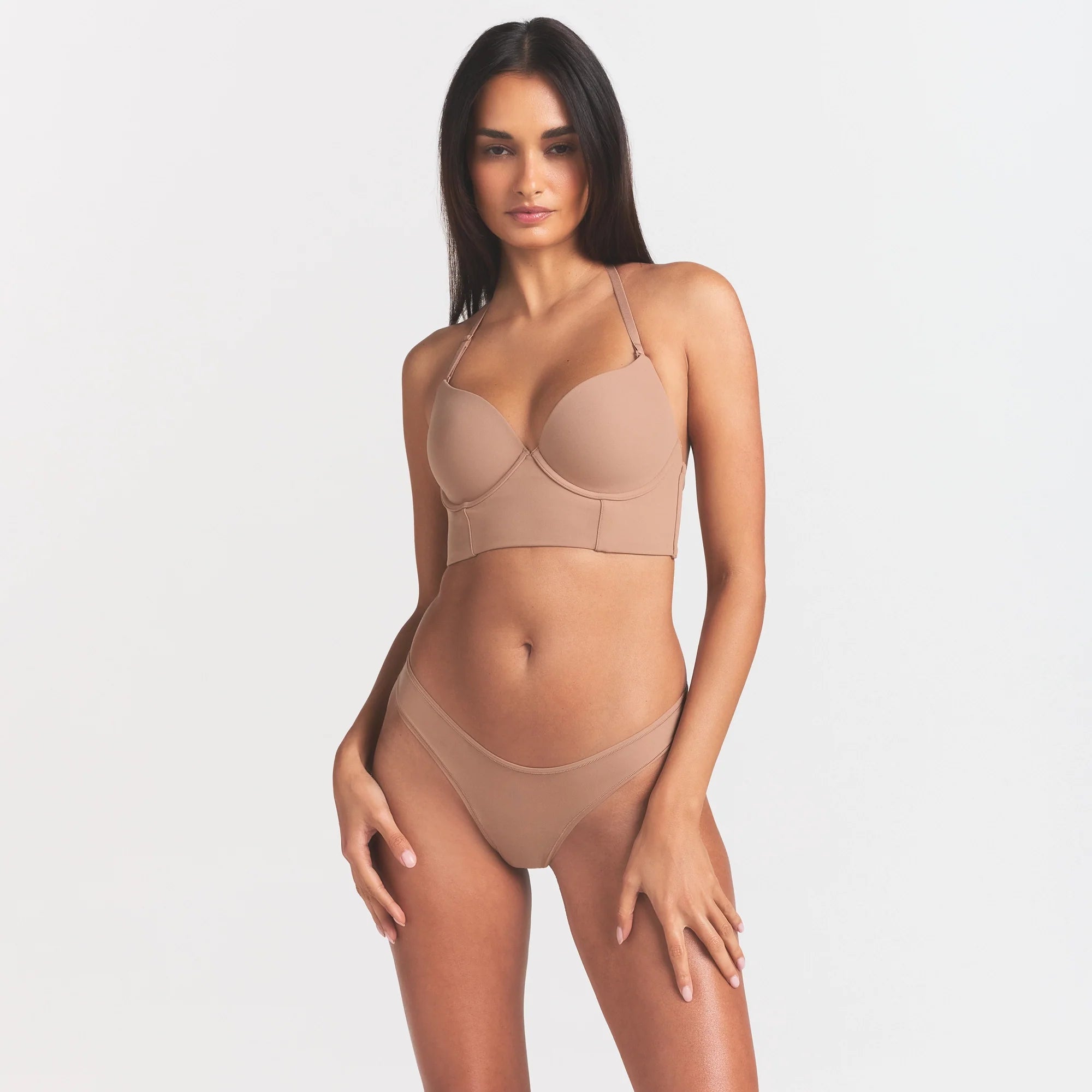 Fits Everybody Low Back Longline Bra