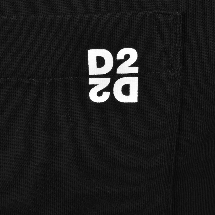 DSQUARED2 2 Pack T Shirts Black