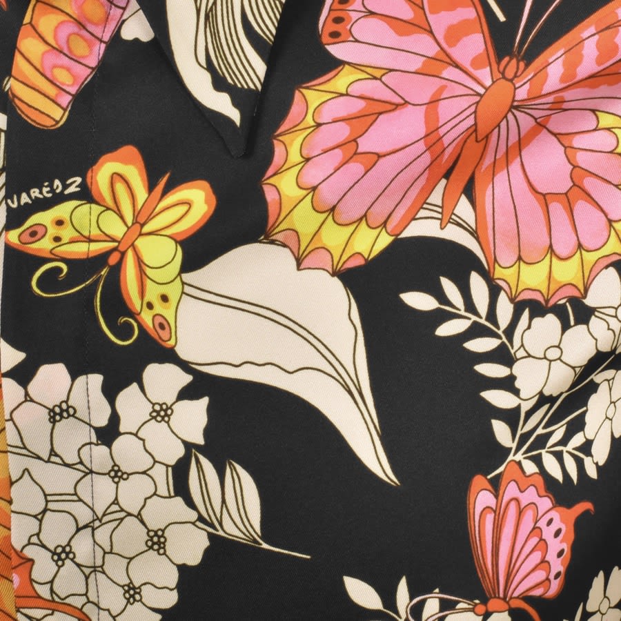 DSQUARED2 Butterfly Long Sleeve Shirt Brown