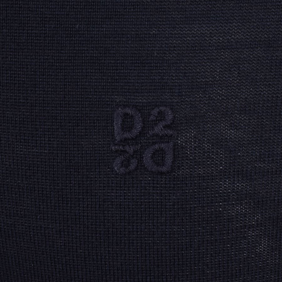 DSQUARED2 Crew Neck Knit Jumper Navy