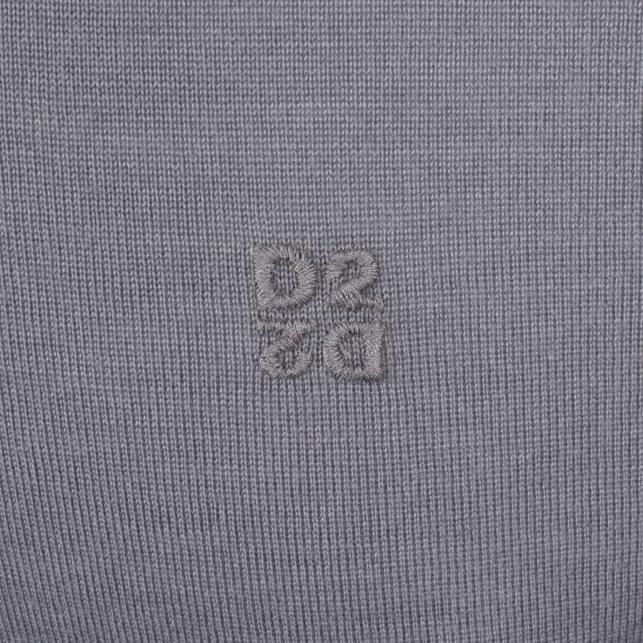 DSQUARED2 Knit Polo T Shirt Grey
