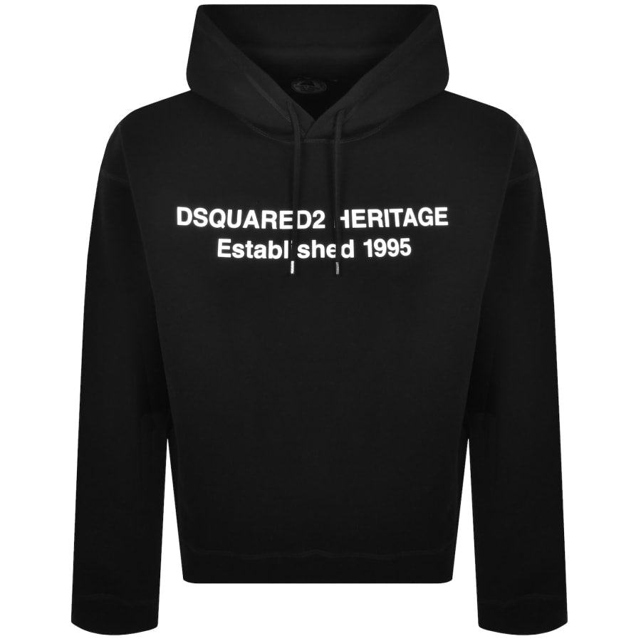 DSQUARED2 Logo Hoodie Black