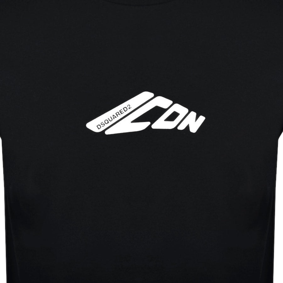 DSQUARED2 Logo T Shirt Black