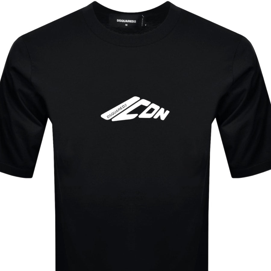 DSQUARED2 Logo T Shirt Black