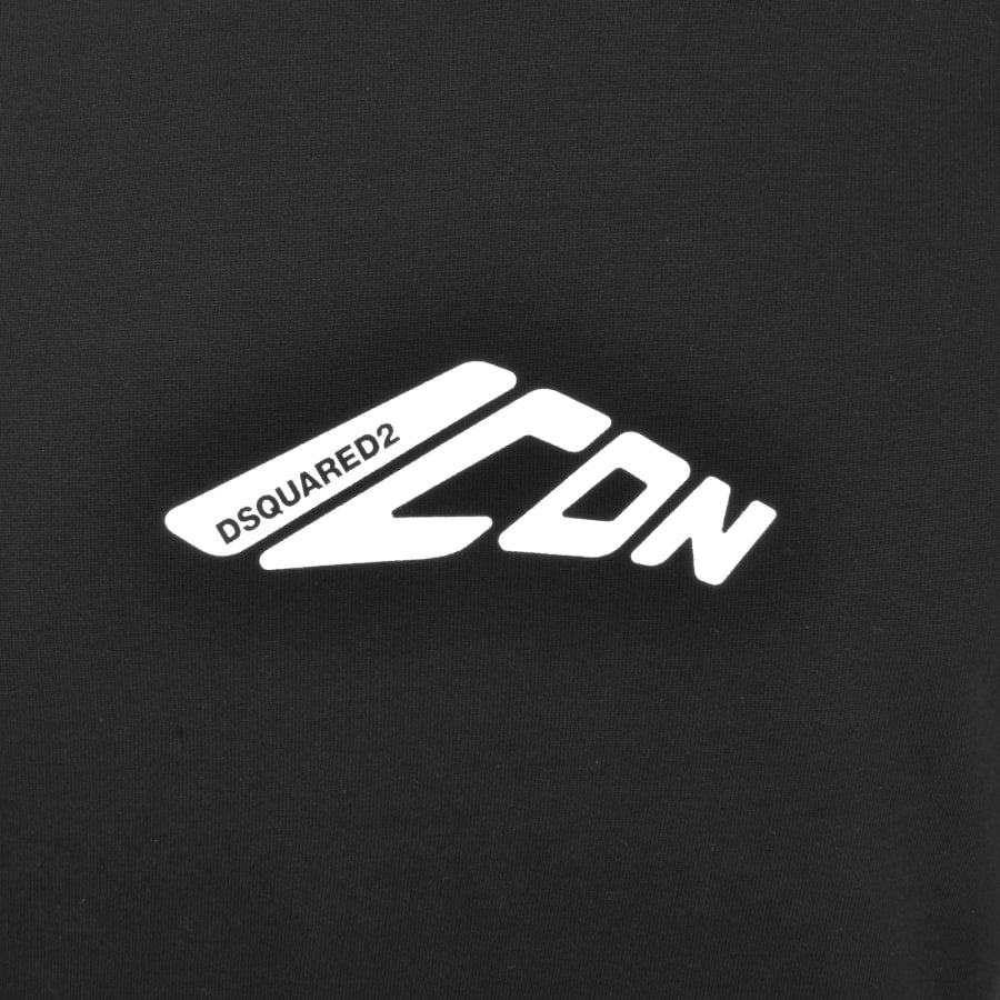 DSQUARED2 Logo T Shirt Black