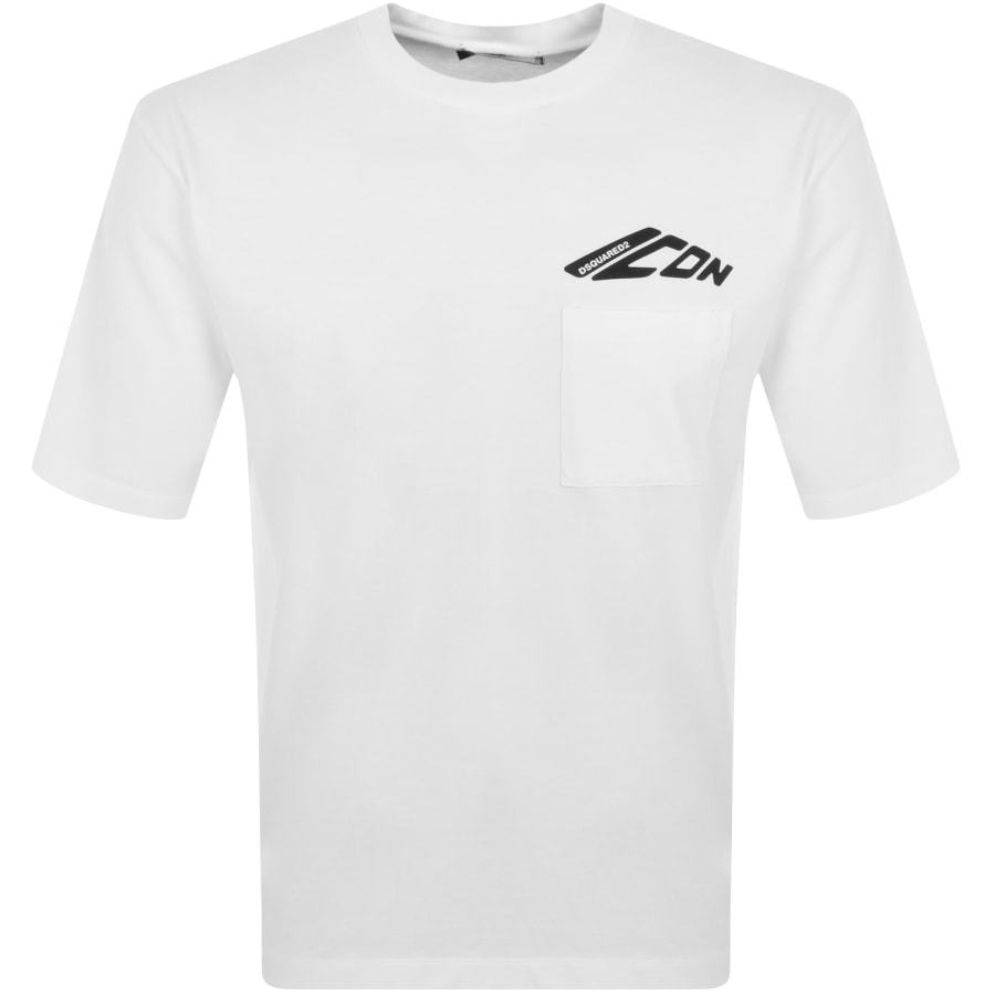 DSQUARED2 Logo T Shirt White