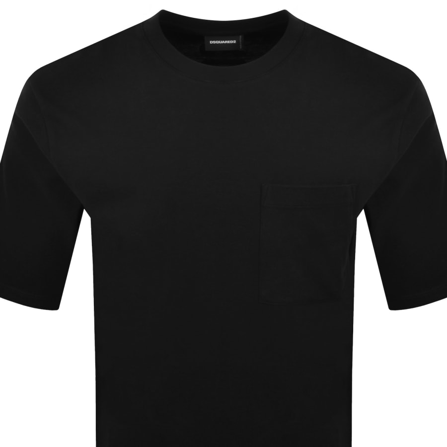 DSQUARED2 Loose Fit T Shirt Black