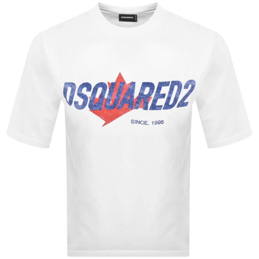 DSQUARED2 Loose Fit T Shirt White
