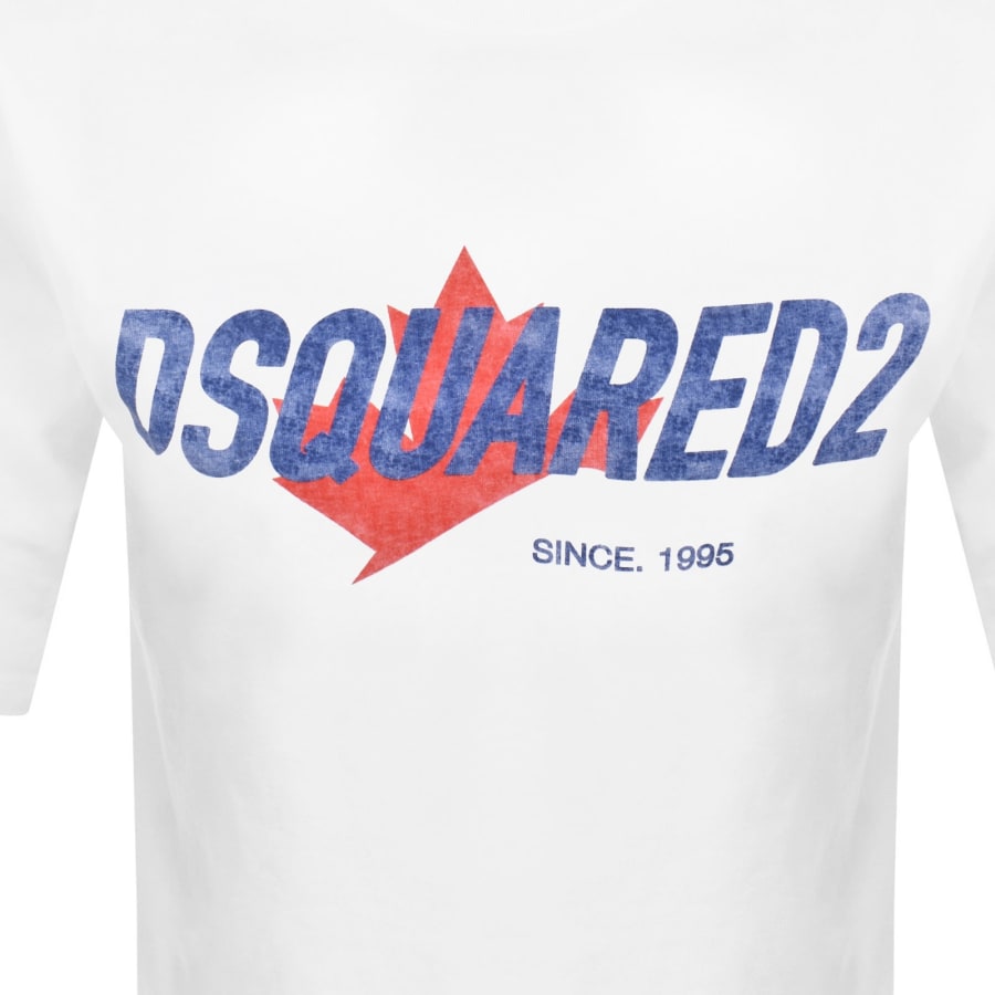 DSQUARED2 Loose Fit T Shirt White