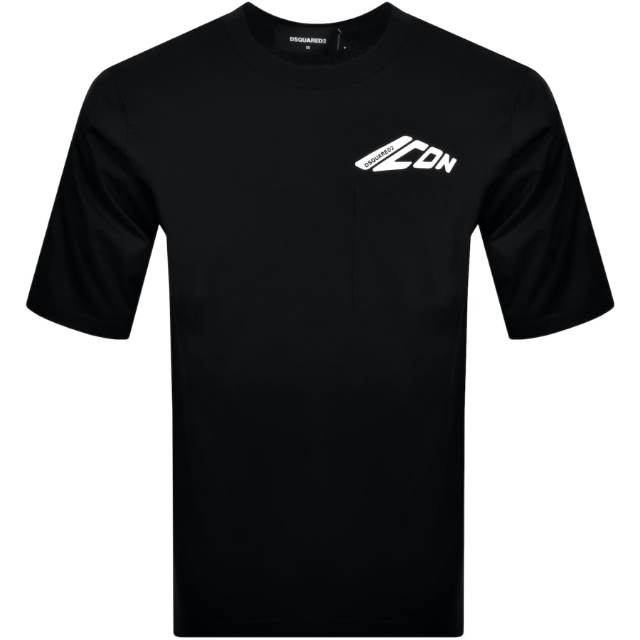 DSQUARED2 Pocket T Shirt Black