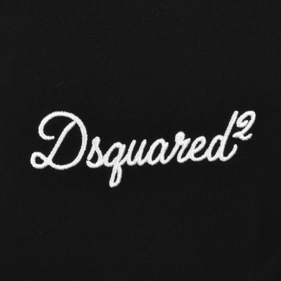 DSQUARED2 Polo T Shirt Black