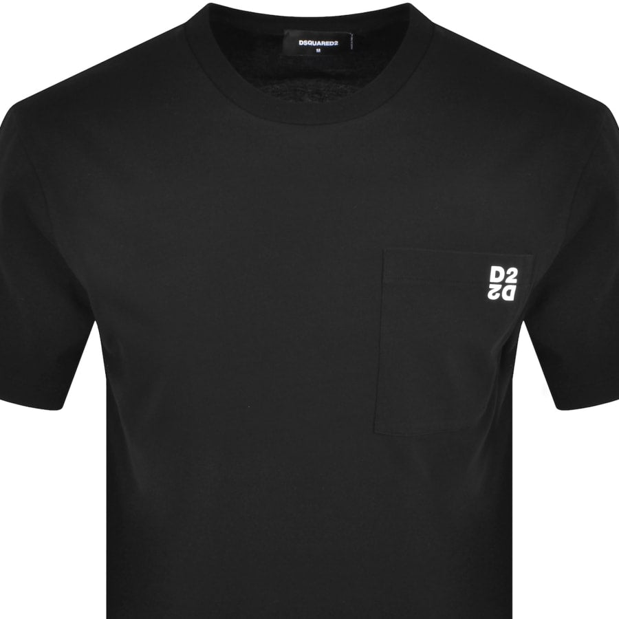 DSQUARED2 Twin Pack T Shirts Black