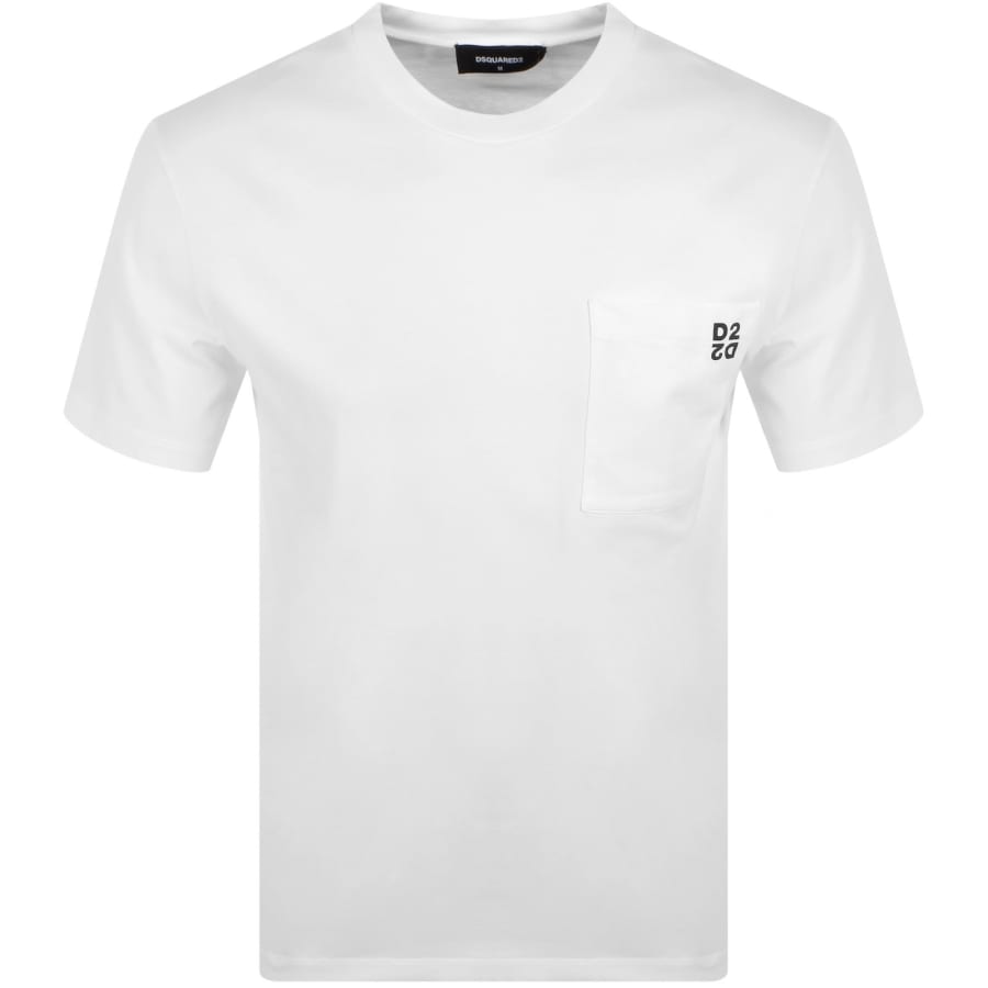 DSQUARED2 Twin Pack T Shirts White