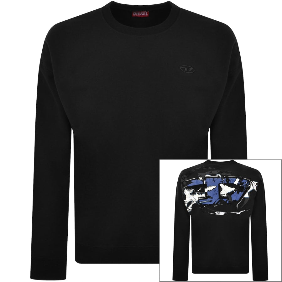 Diesel S Boxt T2 Sweatshirt Black