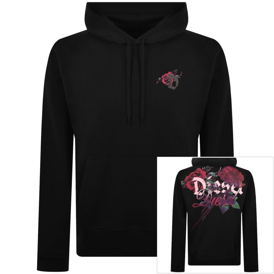 Diesel S Macs Hoodie Black