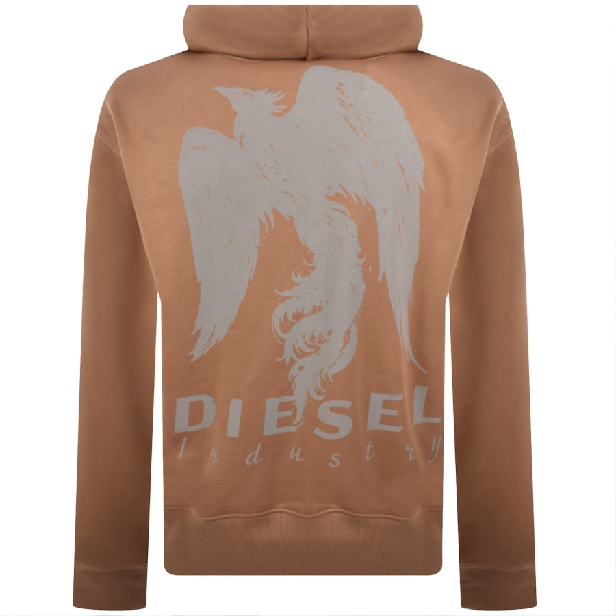 Diesel S Macs Hoodie Brown