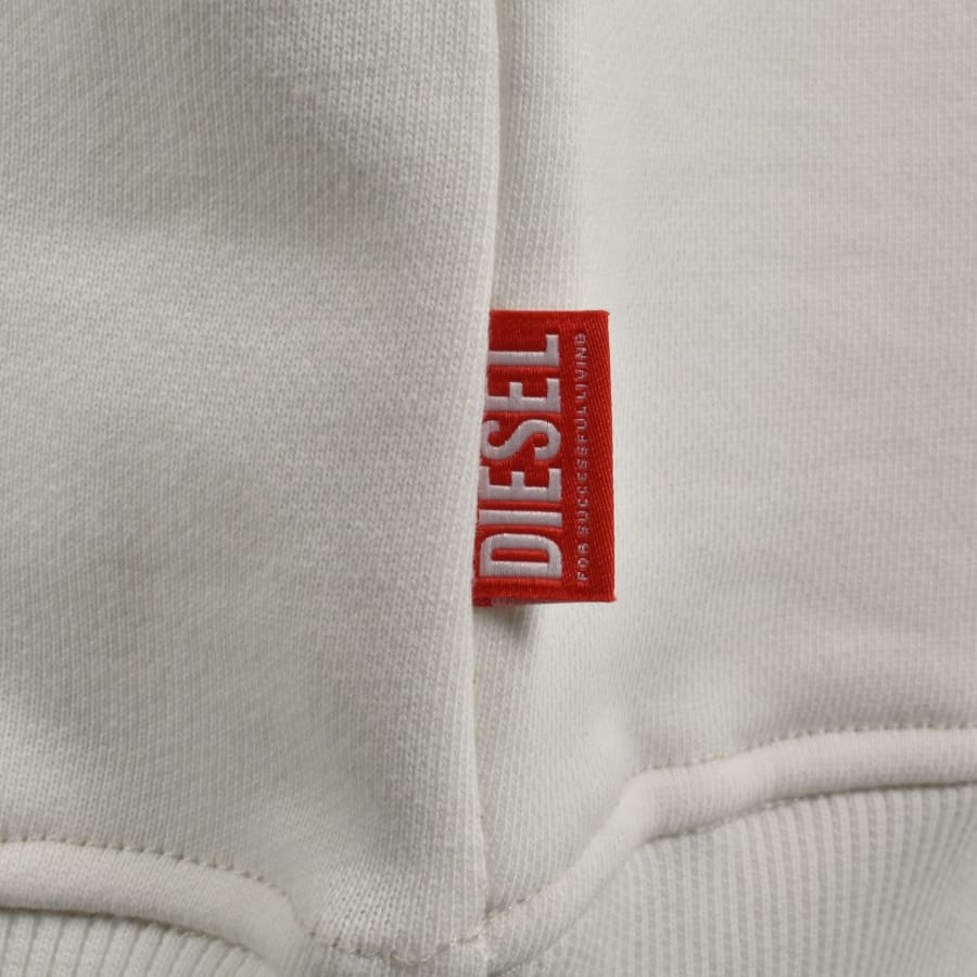 Diesel S Norm V10 Sweatshirt White