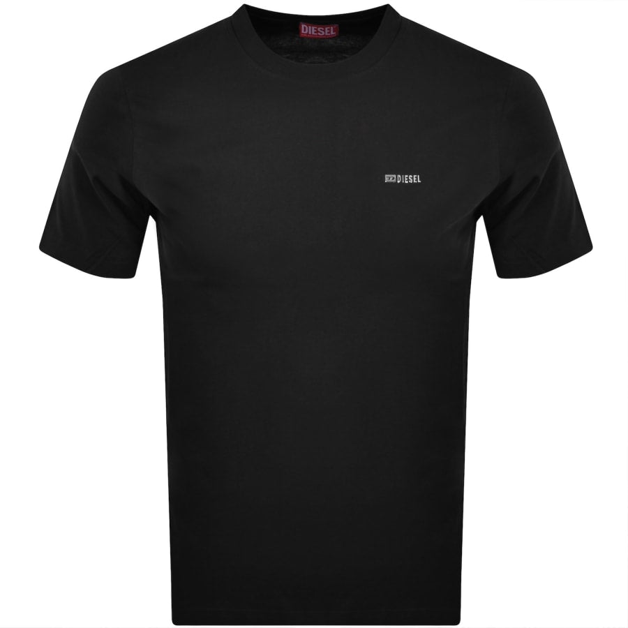 Diesel T Adjust Met T Shirt Black