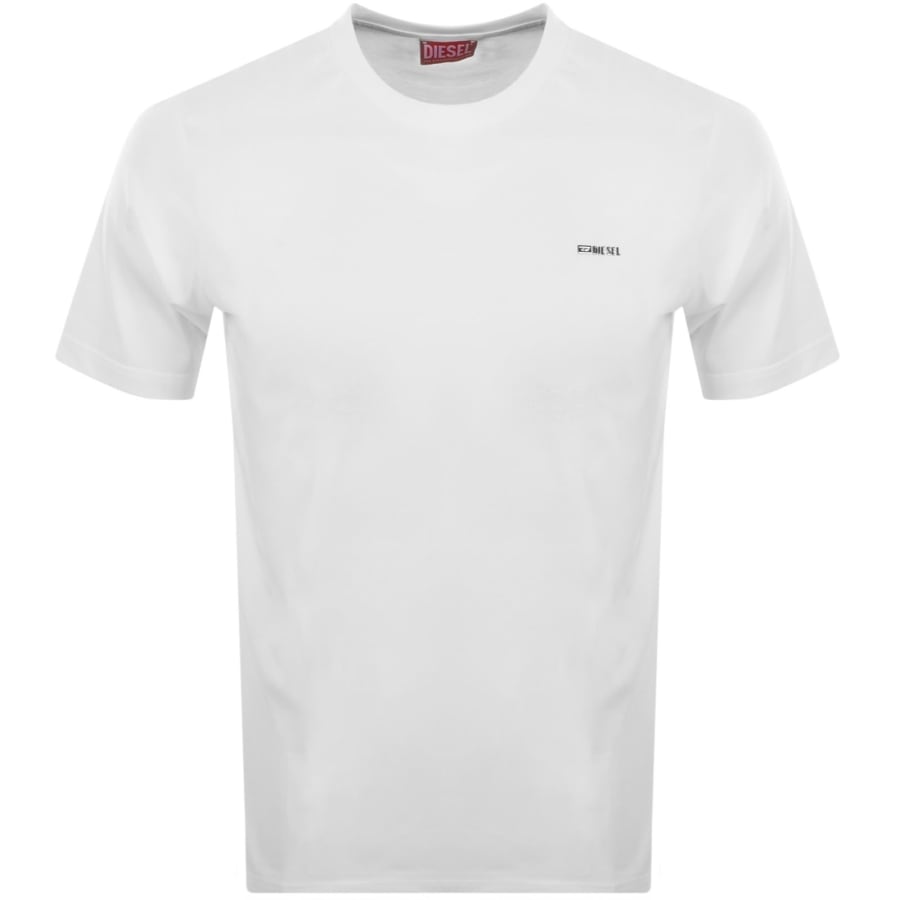 Diesel T Adjust Met T Shirt White
